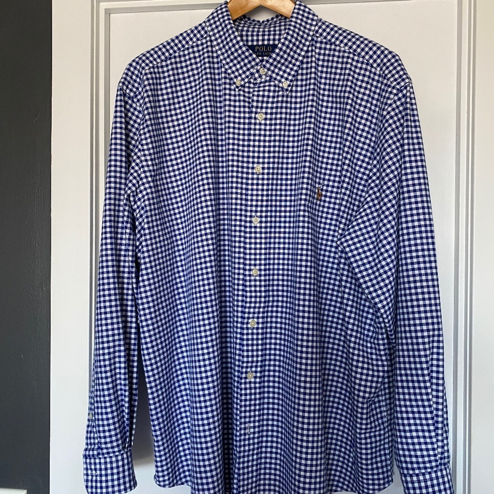Polo Ralph Lauren Gingham Oxford Shift - 2XB / 2XL